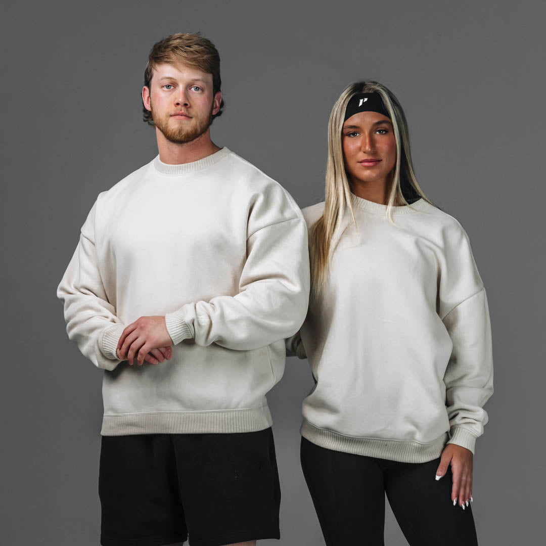 Collegiate Cloud Oversized Crewneck